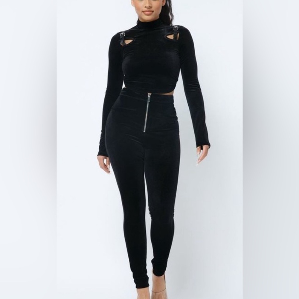 Velvet Two-Piece Set